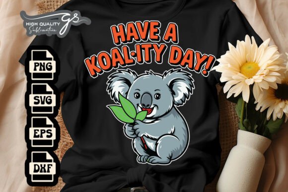 Cute Koala Vinyl Funny Animal SVG for Crafts and Graphics