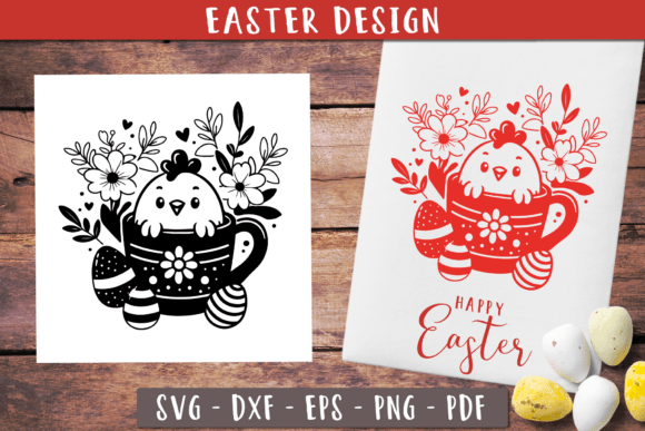 Easter Funny Chicken Svg Easter Towel for Crafts and Graphics