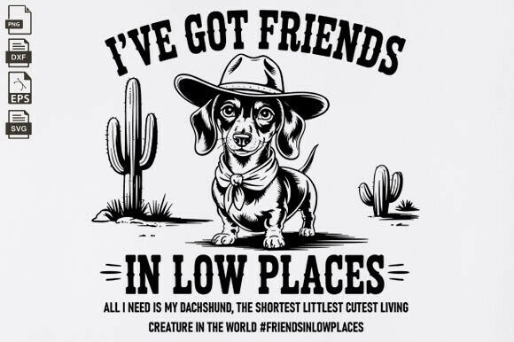 Fun Dachshund SVG for Graphic Design and Crafts