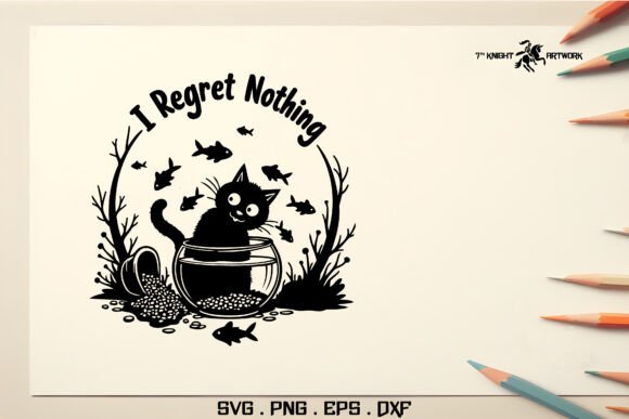 Funny Cat Svg Pt.9 Graphics Crafts