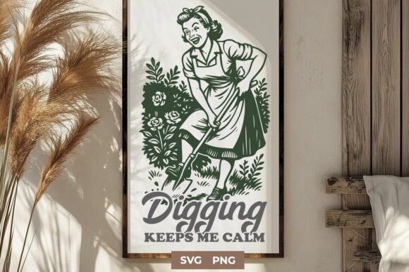 Funny Gardening SVG PNG Design for Women - Graphics & Crafts