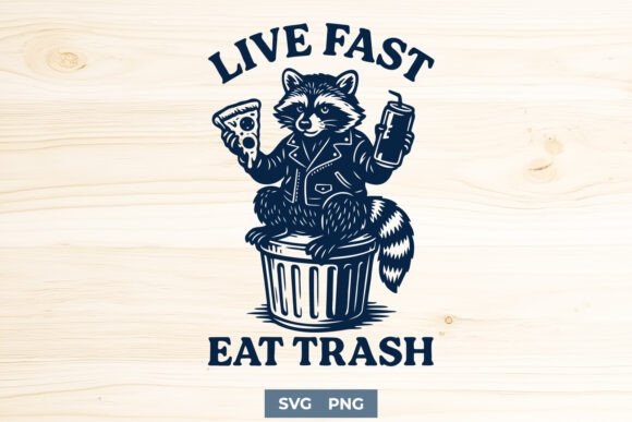 Rebel Raccoon Graphic for Bold Branding