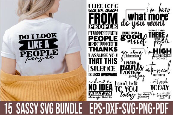 Sassy SVG Bundle for Graphic Designers and Crafts